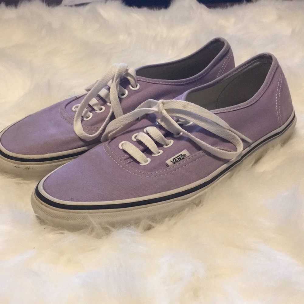 Pastel Purple Vans